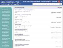 Tablet Screenshot of kenhnhansu.com